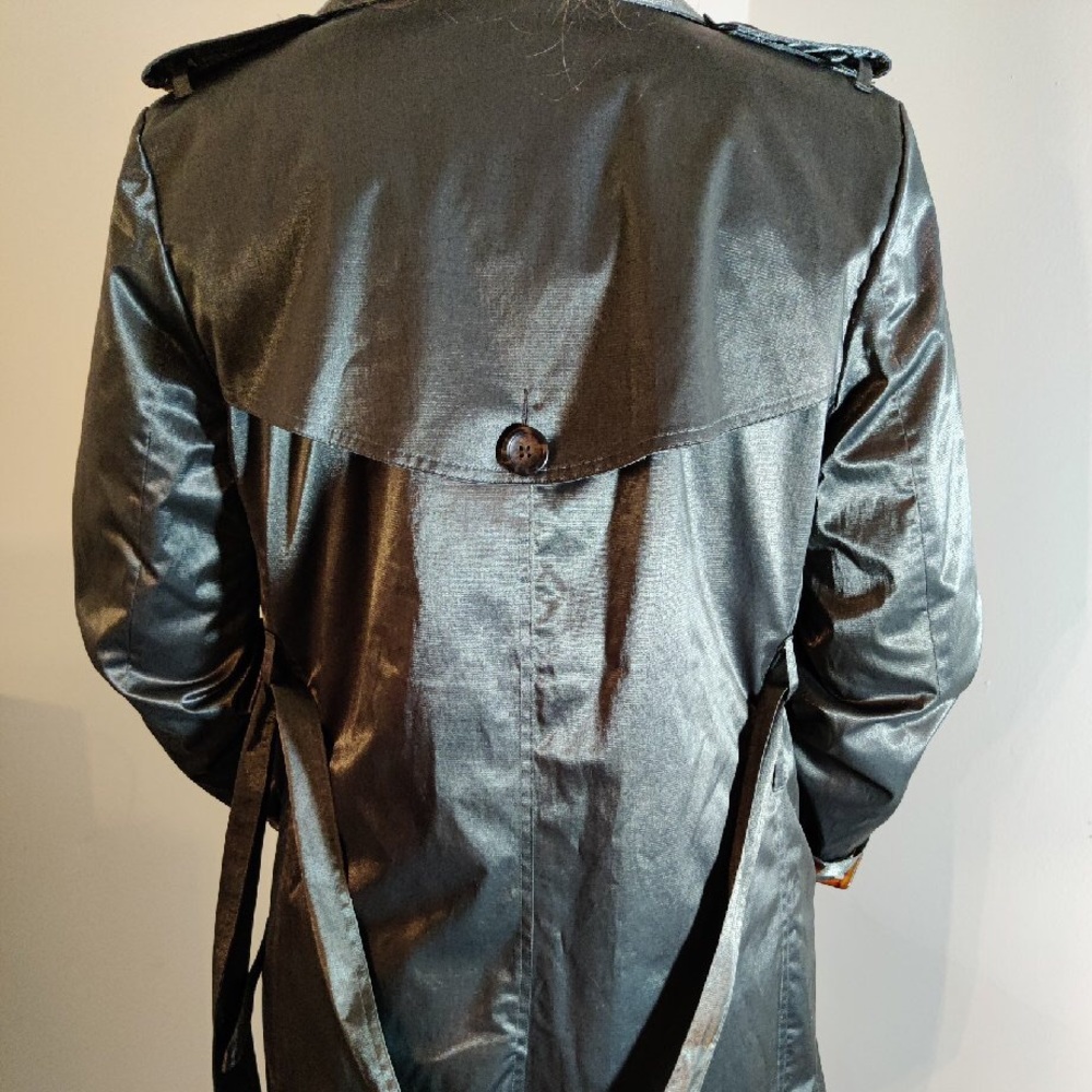 Gray Metallic Coat - image 8
